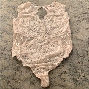 Victoria Secret white body suit